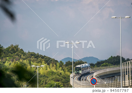 《愛知県》長久手市都市風景　リニモ 94507797