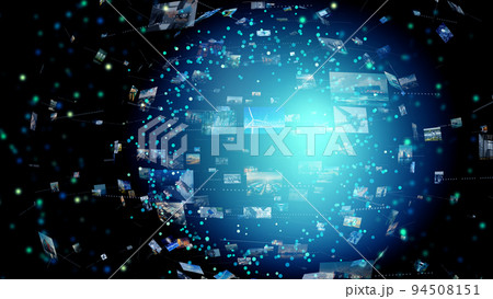 ビジネスグラフィック 94508151