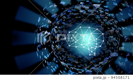 ビジネスグラフィック 94508171