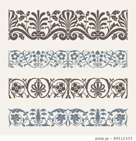 Decorative seamless border 94512355