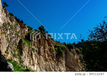 Stones on the slopes of the Avakas mountain gorge on the island of Cyprus. Stones on the slopes of the Avakas mountain gorge on the island of Cyprus. 94513287