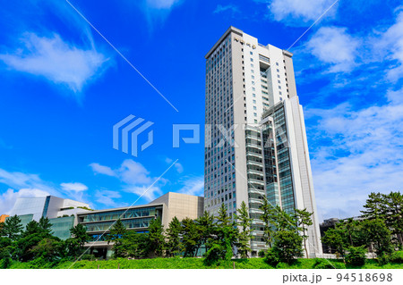 東京 千代田区区の都市風景 法政大学 市ケ谷キャンパス (ボアソナード・タワー) 東京 千代田区区の都市風景 法政大学 市ケ谷キャンパス (ボアソナード・タワー) 94518698