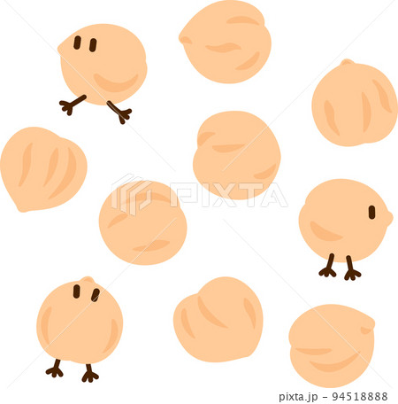 ひよこ豆のキャラクター 94518888
