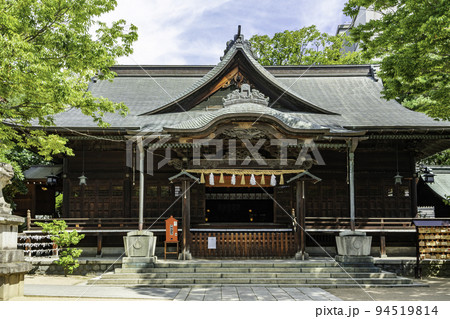 松本 四柱神社 拝殿 長野県松本市 松本 四柱神社 拝殿 長野県松本市 94519814