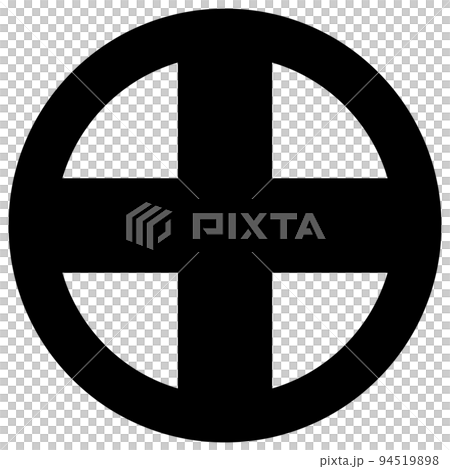 家紋です。太轡（くつわ）といいます。 94519898