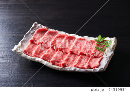 国産和牛もも肉薄切り　200g 94519954