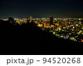 金華山ドライブウェイ展望台から見る秋の岐阜の夜景 94520268