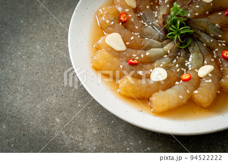 Korean Style Pickled Prawns or Korean Soy Sauce Pickled Shrimp Korean Style Pickled Prawns or Korean Soy Sauce Pickled Shrimp 94522222