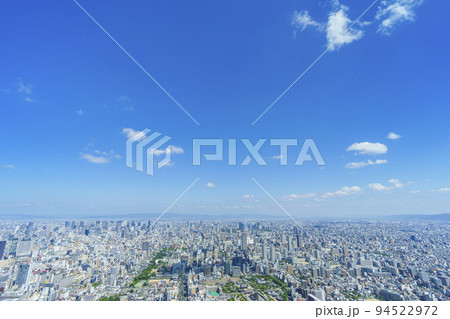 大阪　あべのハルカスからの眺望 94522972