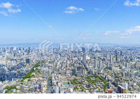 大阪　あべのハルカスからの眺望 94522974