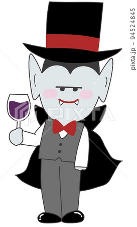 どらきゅら伯爵のカットイラスト どらきゅら伯爵のカットイラスト 94524845