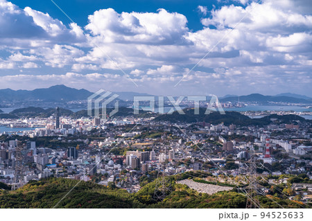 《山口県》下関・関門海峡の街並み 94525633