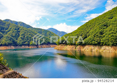 湯西川ダム湯西川湖 94526214
