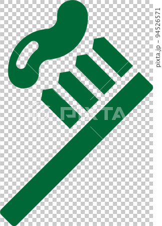 Toothbrush icon illustration 94526571