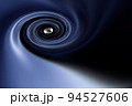 宇宙空間のワープをイメージした背景素材（ワームホール ・ブラックホールのイメージ） 94527606