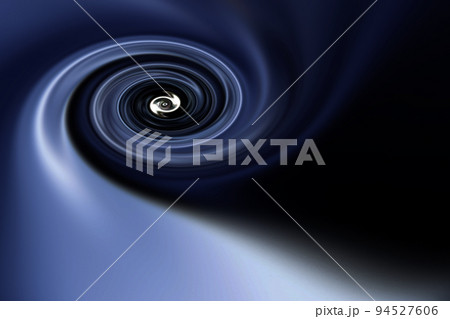 宇宙空間のワープをイメージした背景素材（ワームホール ・ブラックホールのイメージ） 94527606