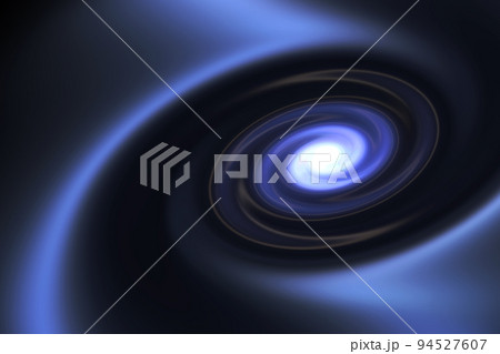 宇宙空間のワープをイメージした背景素材（ワームホール ・ブラックホールのイメージ） 94527607