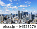 愛知県名古屋市　高層ビルが立ち並ぶ名古屋の街並 94528279