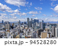 愛知県名古屋市　高層ビルが立ち並ぶ名古屋の街並 94528280