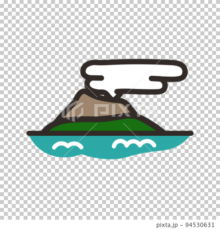 Sakurajima icon 94530631