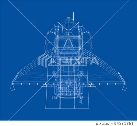 James Webb Space Telescope. Vector James Webb Space Telescope. Vector 94531861