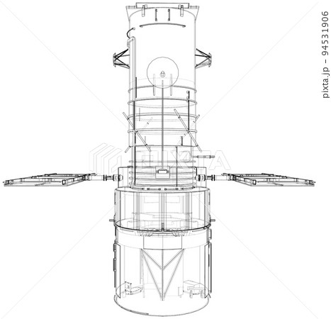 Hubble space telescope. Sattellite 94531906