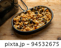 飯盒でごはん　Mixed rice made with an outdoor rice cooker 94532675