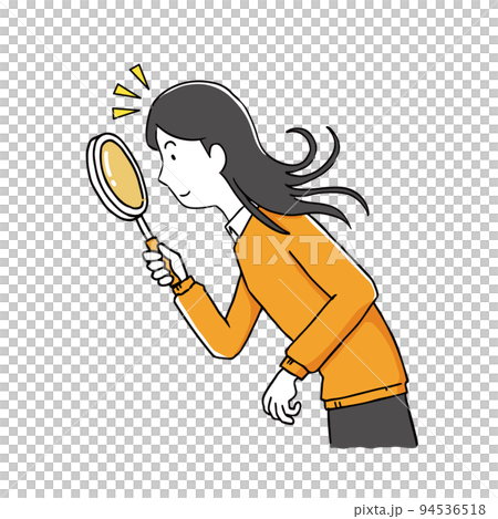 woman discovering something 94536518