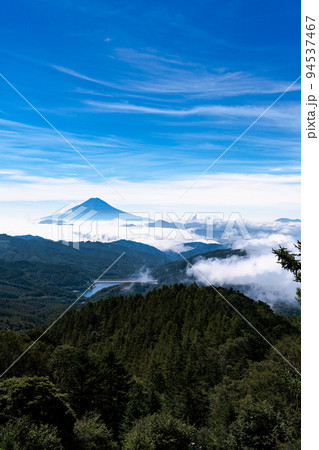 大菩薩嶺から望む富士山 大菩薩嶺から望む富士山 94537467