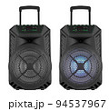 Portable speaker isolated 94537967