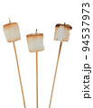 Marshmallow on wooden stick 94537973