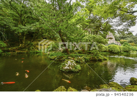那谷寺 境内の池 那谷寺 境内の池 94540236