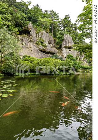 那谷寺 池と奇岩遊仙境 那谷寺 池と奇岩遊仙境 94540282