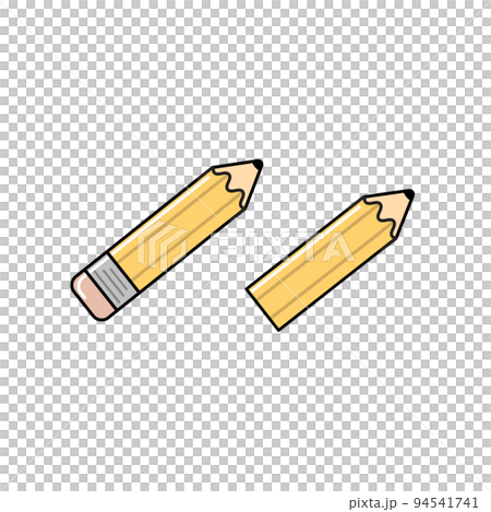 Textbook pencil vector illustration clipart set Textbook pencil vector illustration clipart set 94541741