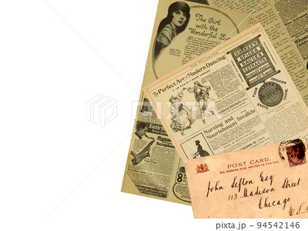 ビンテージ英字新聞 94542146