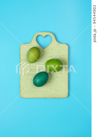 Easter eggs of different colors. Preparing for Easter Week. Easter eggs of different colors. Preparing for Easter Week. 94544902