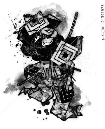 浮世絵　歌舞伎役者　その49　インクバージョン 94545978