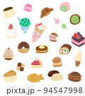 お菓子　イラスト　sweets 94547998