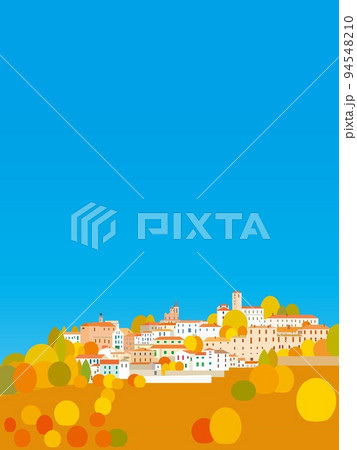 ネイヴェ　neive　ピエモンテ　piemonte　イタリア　italia　秋 94548210