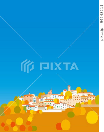 ネイヴェ　neive　ピエモンテ　piemonte　イタリア　italia　秋 94548211