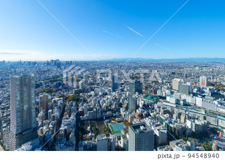 富士山と東京 94548940