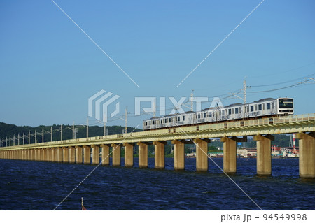 湖上を延々と走るB.B.BASE佐原・鹿島 94549998