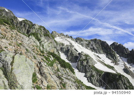 剱岳 八ツ峰の岩稜 94550940