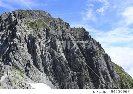 「岩の殿堂」剱岳　別山尾根より 94550967