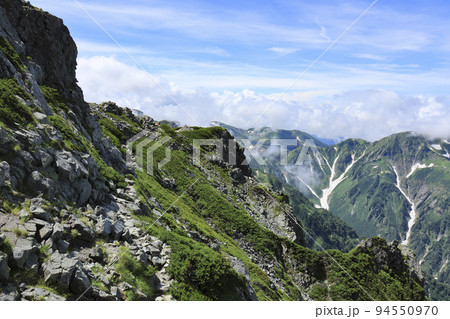 「岩の殿堂」剱岳 別山尾根より 「岩の殿堂」剱岳 別山尾根より 94550970