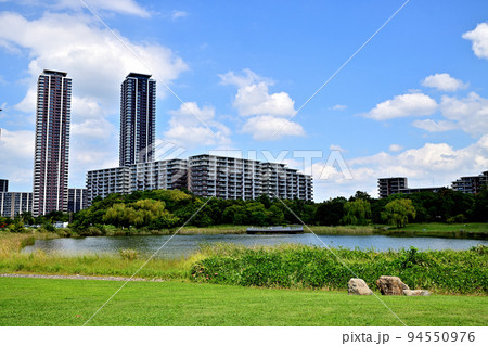 福岡市の風景　福岡アイランドシティ 94550976