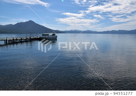 晴天の支笏湖 北海道 晴天の支笏湖 北海道 94551277
