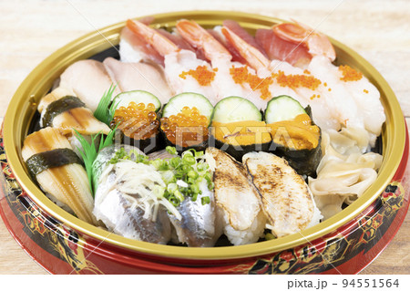 美味しい握り鮨盛合せ 美味しい握り鮨盛合せ 94551564
