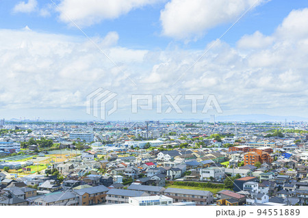 岩屋緑地展望台から見える豊橋 94551889