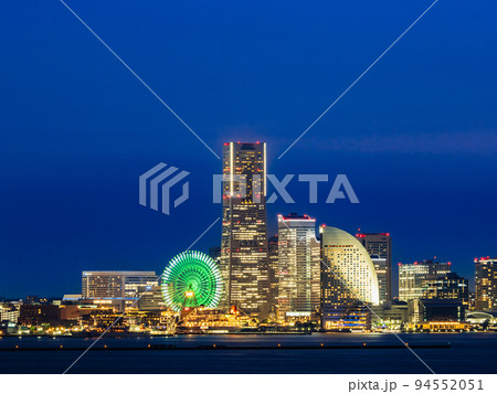 横浜ベイエリア　夜景 94552051